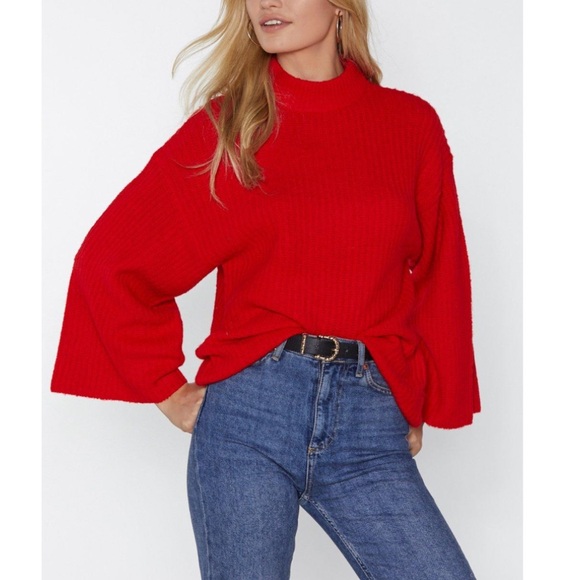 Nasty Gal Somebody to Love Sweater - Size Small - Picture 1 of 3